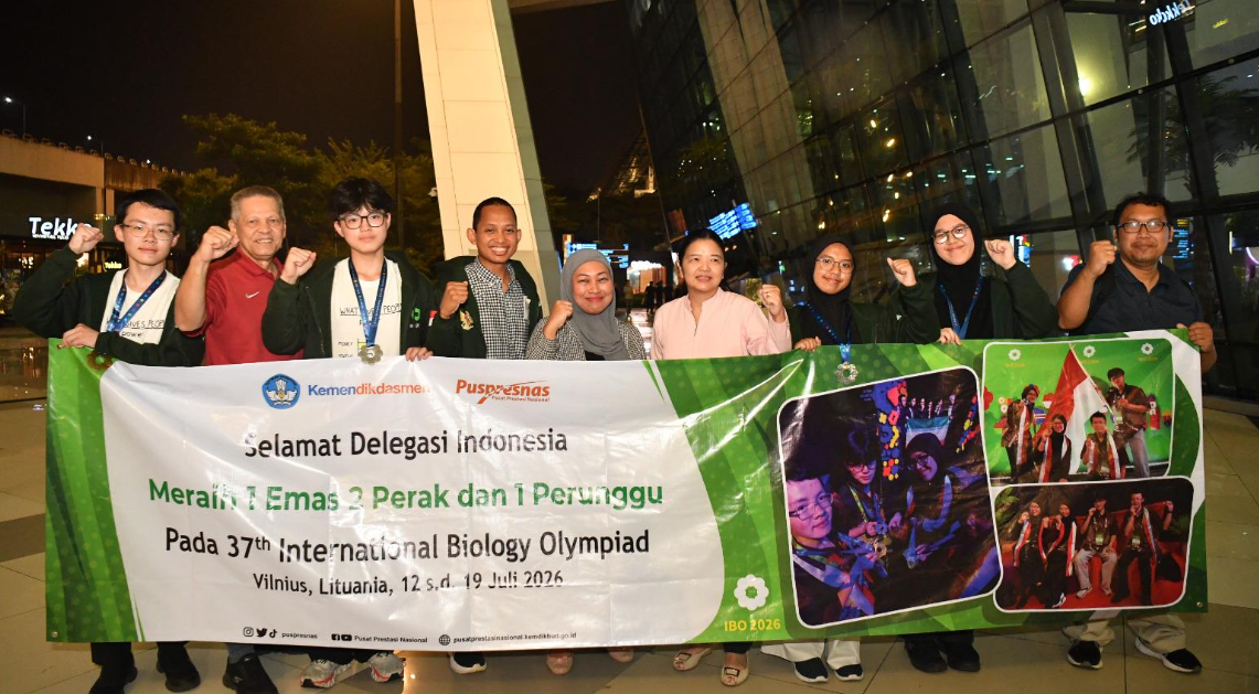 79 Murid Indonesia Tembus Ajang Internasional, Raih 47 Medali dan 5 Honorable Mention Sepanjang 2026